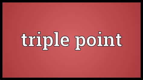 Image result for TriplePoint Explained