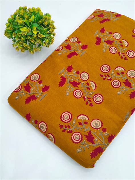 Pure Cotton Screen Print Fabric - JBRACB6 – Jaipur Bazar