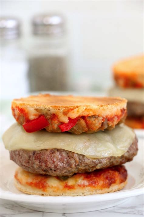 Frozen Pizza Burgers - Inspirational Momma