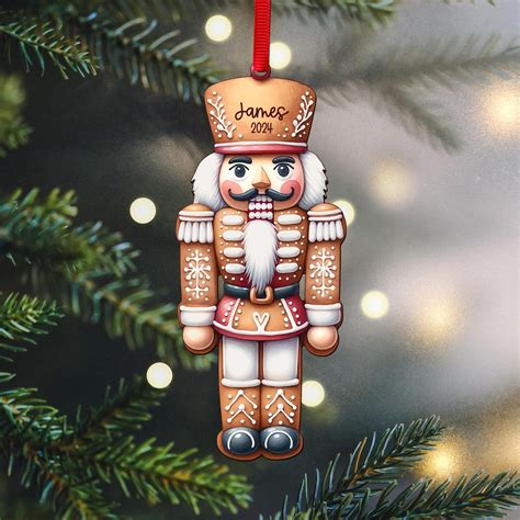 Nutcracker Ornament - Personalized Christmas Ornament With Custom Name ...