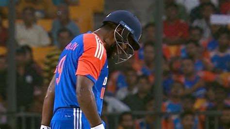 Video: Sanju Samson Furious With Himself As He Fails To Make His Start ...