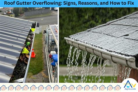 Image result for How to Stop Gutter Overflow When Heavy Tain