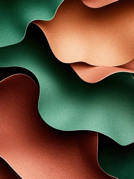 Abstract textured background with overlapping layers | Premium AI ...