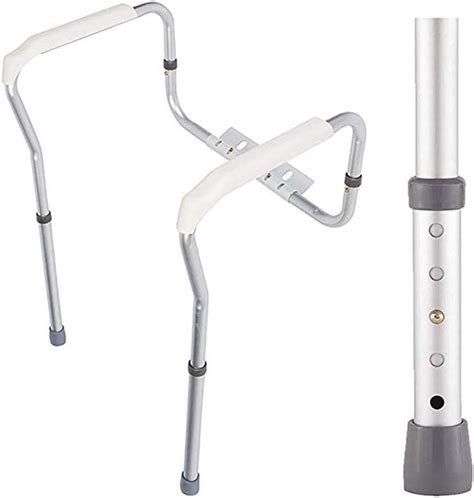 Buy Toilet Rails，Toilet Safety Support Height Adjustable Toilet Frame ...