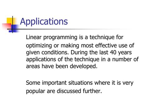 Practical Application of Linear Programming 的图像结果