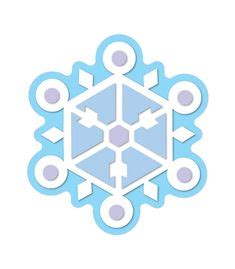 winter cubbie tags printable - Bing images | Snowflake cutouts, Winter ...