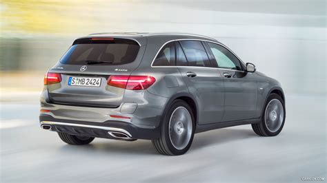2016 Mercedes-Benz GLC-Class GLC 350e 4MATIC Edition 1 (Selenite Grey, AMG Line) - Rear | Caricos