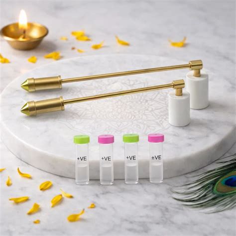 Vastu Brass Dowsing Rods — Plastic Handle Pair | Vastu Mandir