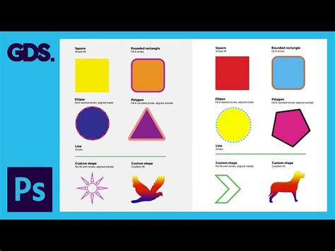 Shape tool in Adobe Photoshop Ep14/33 [Adobe Photoshop for Beginners]