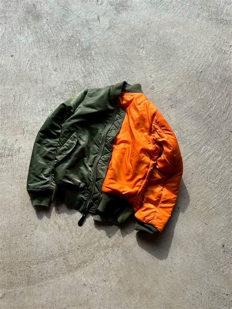 Alpha Reversible MA-1 Replica Jacket S | オンライン古着屋83ハチサン