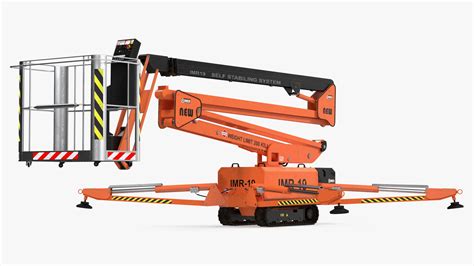 3D Tracked Boom Lift Rigged for Maya model | 3D Molier International