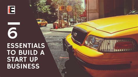 6 Essentials To Build A Start Up Business