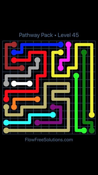 Image result for Flow Free Pathway Pack Level 102