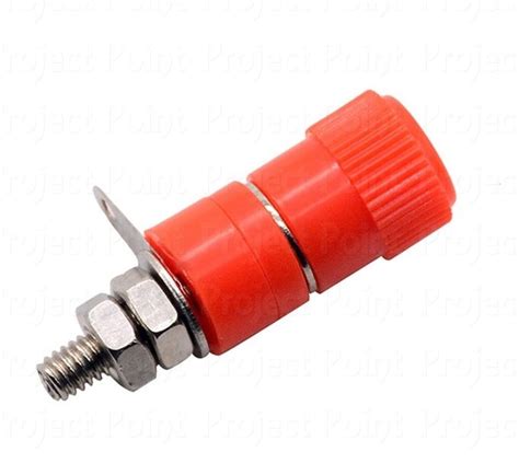 4mm Banana Socket - Speaker Binding Post - Red, 4mm Terminal, Amplifier ...