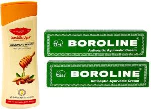 BOROLINE ANTISEPTIC CREAM PACK OF 2 WITH WINTER CARE HONEY & ALMOND ...