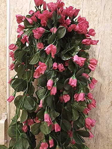 Buy SAMRIDDHI Artificial Hanging Orchid Flowers (Multicolour, 1 Piece ...