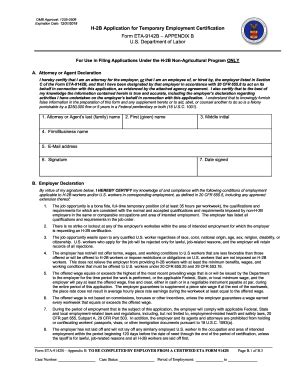 Dol Appendix B Blank - Fill Online, Printable, Fillable, Blank | pdfFiller