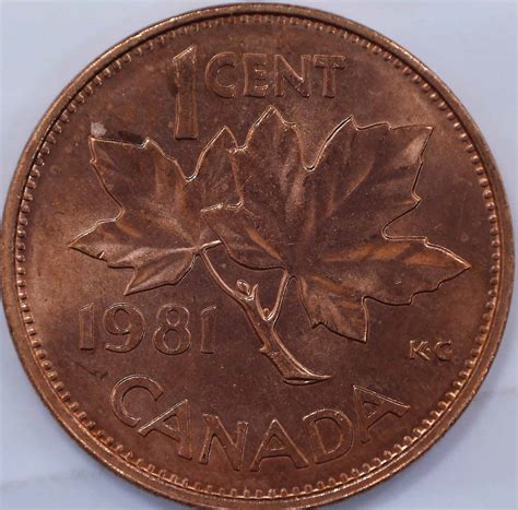 Canada - 1981 1-Cent - B.UNC