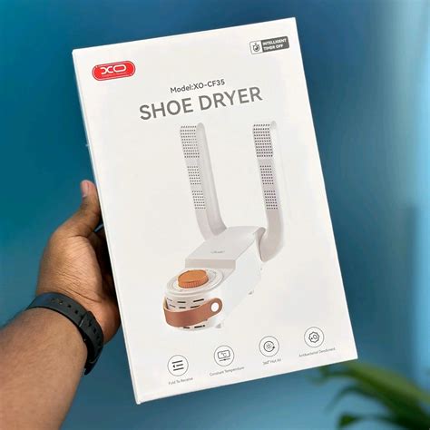 Portable Electric Shoe Dryer with Timer | Foldable Design | 360° Hot ...
