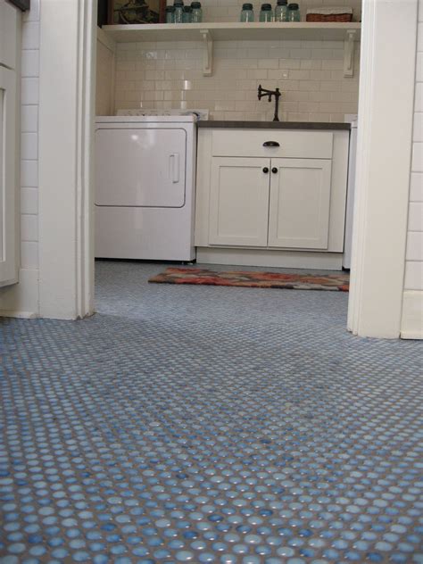 How To Install Penny Tile Bathroom Floor at Tina Kirby blog