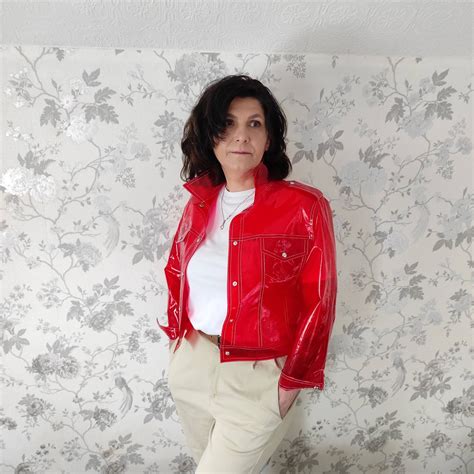 Vinyl Jacket. PVC Transparent Clubbing Outfit. - Etsy | Clubbing outfit ...