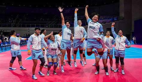 Asian Games: India touch historic 100-medal mark with women's kabaddi ...