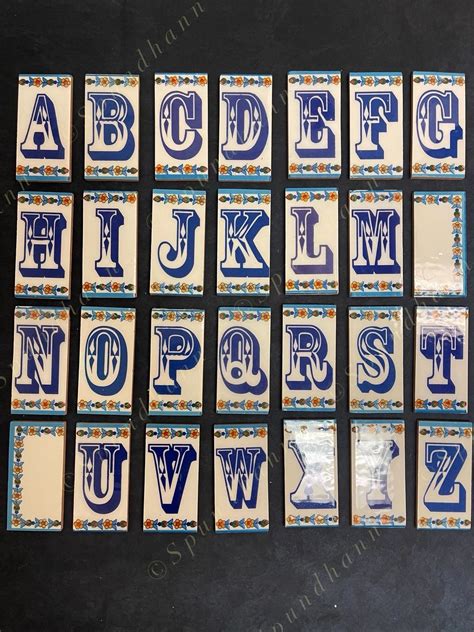 Ceramic Alphabets - Spundhann