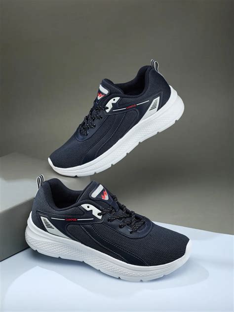 PORT Navy Men's Running Shoes – Campus Shoes