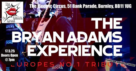 Europes Number #1 Tribute - The Bryan Adams Experience at The Electric ...