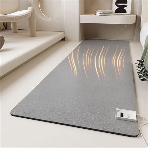 Amazon.com: MOFGOE Electric Heated Floor Mats - Large Area Heated Floor ...