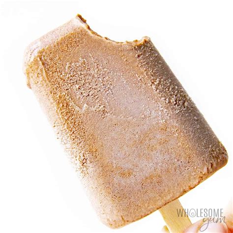 Sugar Free Fudge Pops (Fudgesicles) - Wholesome Yum