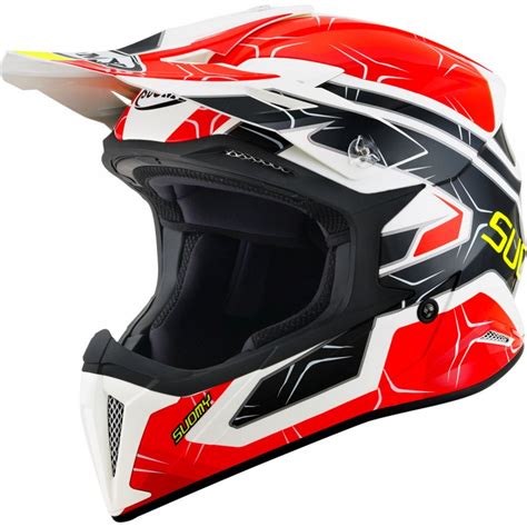 Suomy X-Wing Subatomic Black Red Helmet