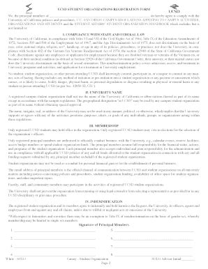 Fillable Online solo ucsd Center for Student Involvement: Forms ...