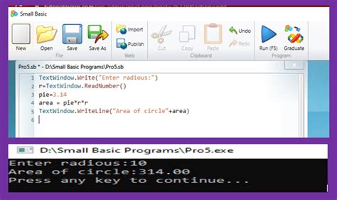Image result for Small Basic Programs Examples