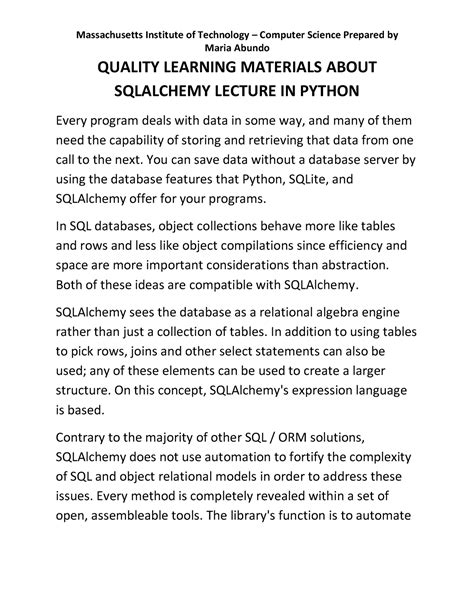 SQLAlchemy Learning Management System Database 的图像结果