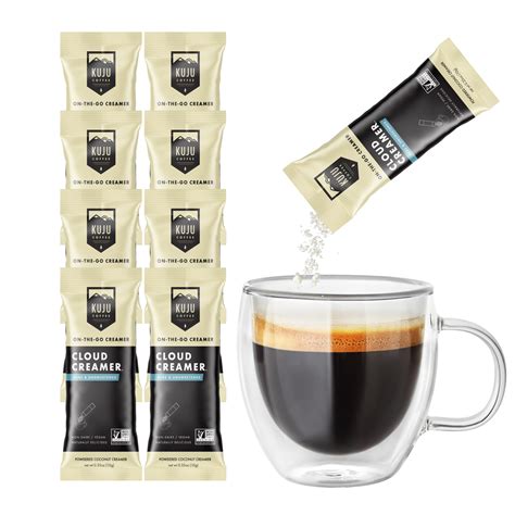 Buy Kuju CoffeeCloud Creamer Singles - Sugar Free Coconut Coffee ...