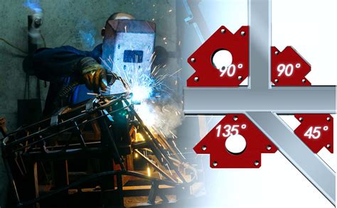 ISC 6pc Multi Angle Magnetic Welding Holder Clamps Set (2 Pc x 3 inch ...