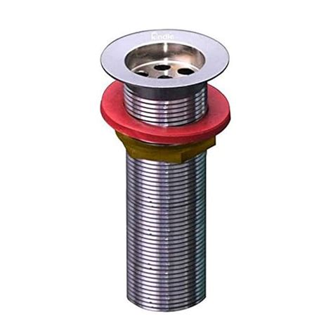 Full Thread Brass Long Waste Coupling for Wash Basin Heavy duty 6 inch ...