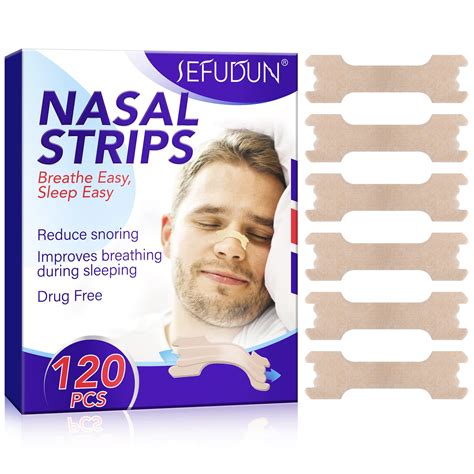 Breathe Right Nasal Strips 120PCS - Reduce Snoring, Improve Sleep ...