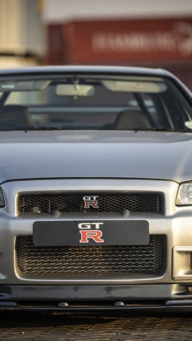 Download wallpaper Nissan, GT-R, Skyline, front, R34, BNR34, Nissan ...