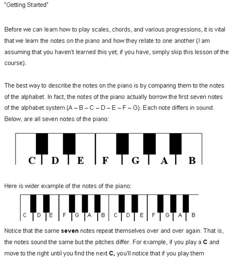 Image result for Piano Number Notes