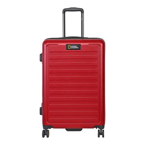 National Geographic Cruise 60 cms PC Burgundy Hardside Check-in-Luggage ...