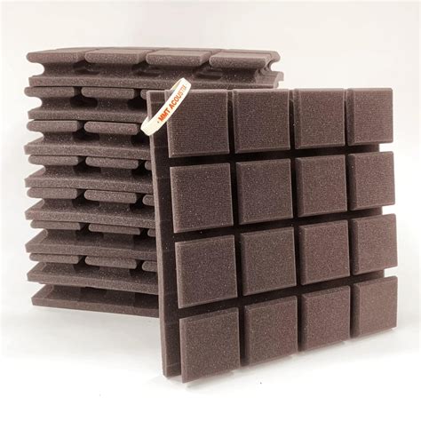 MMT Acoustix® 1pc | 10x Effect Turbo Acoustic Foam 50 density 1x1ft 2 ...