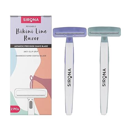 Sirona Bikini Razor for Women | Japanese Precision Shave, Nono-Blade ...