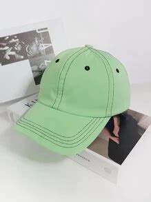 Stitch Detail Baseball Cap | SHEIN USA