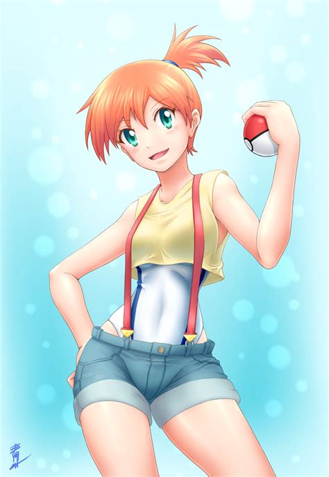 misty (pokemon and 4 more) drawn by aozame_takao | Danbooru
