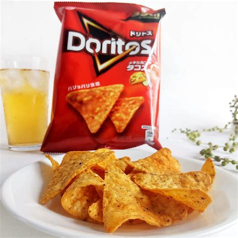Frito Lay Japan Doritos Tortilla Chips Mexican Tacos 60g (Pack of 3 ...
