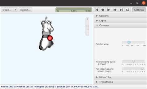 JavaFX Perspective Camera 的图像结果