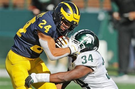 Michigan State upsets Michigan 27-24: Live updates recap - mlive.com