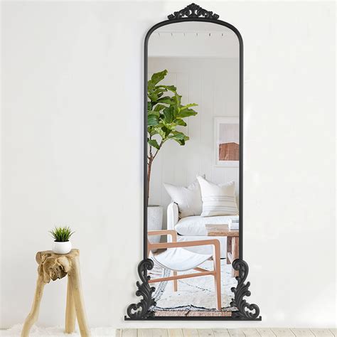 Buy NeuType Arch Full Length Mirror Vintage Fireplace Mirror 68*29 ...